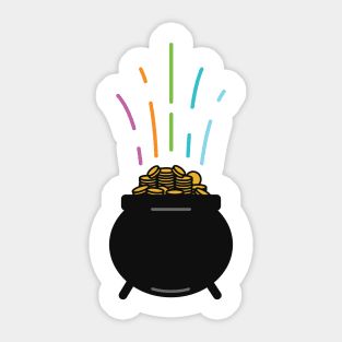 Pot Of Gold Sticker